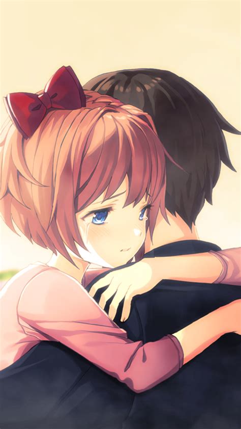 anime hug